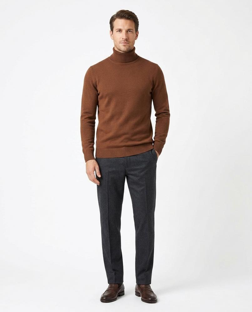 Nord Wear - Cumil | Fine-Knit Long-Sleeved Turtleneck Sweater Men