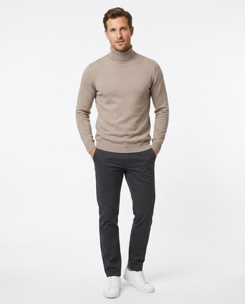 Nord Wear - Cumil | Fine-Knit Long-Sleeved Turtleneck Sweater Men