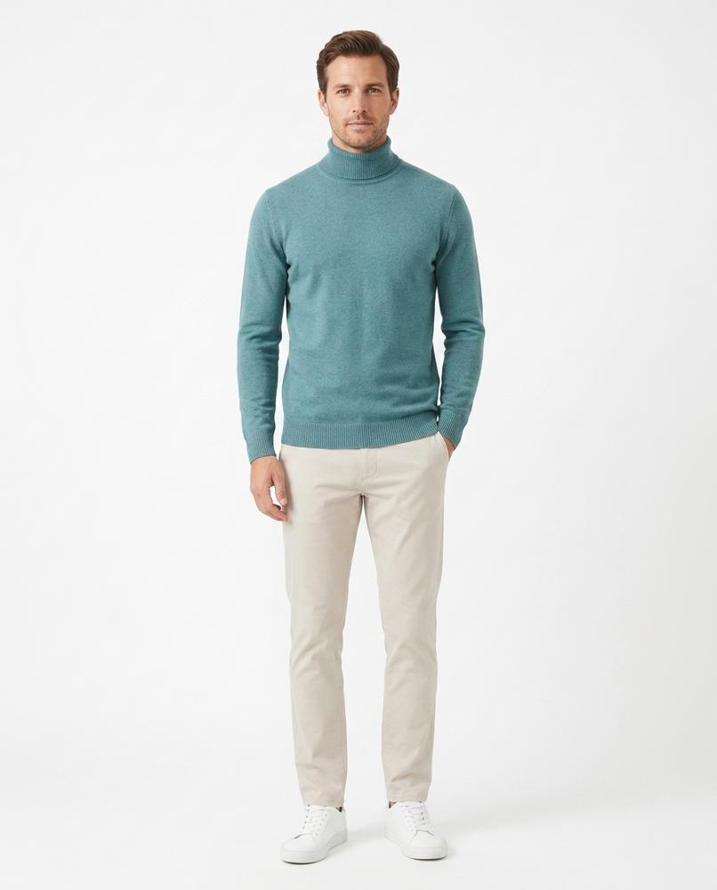 Nord Wear - Cumil | Fine-Knit Long-Sleeved Turtleneck Sweater Men
