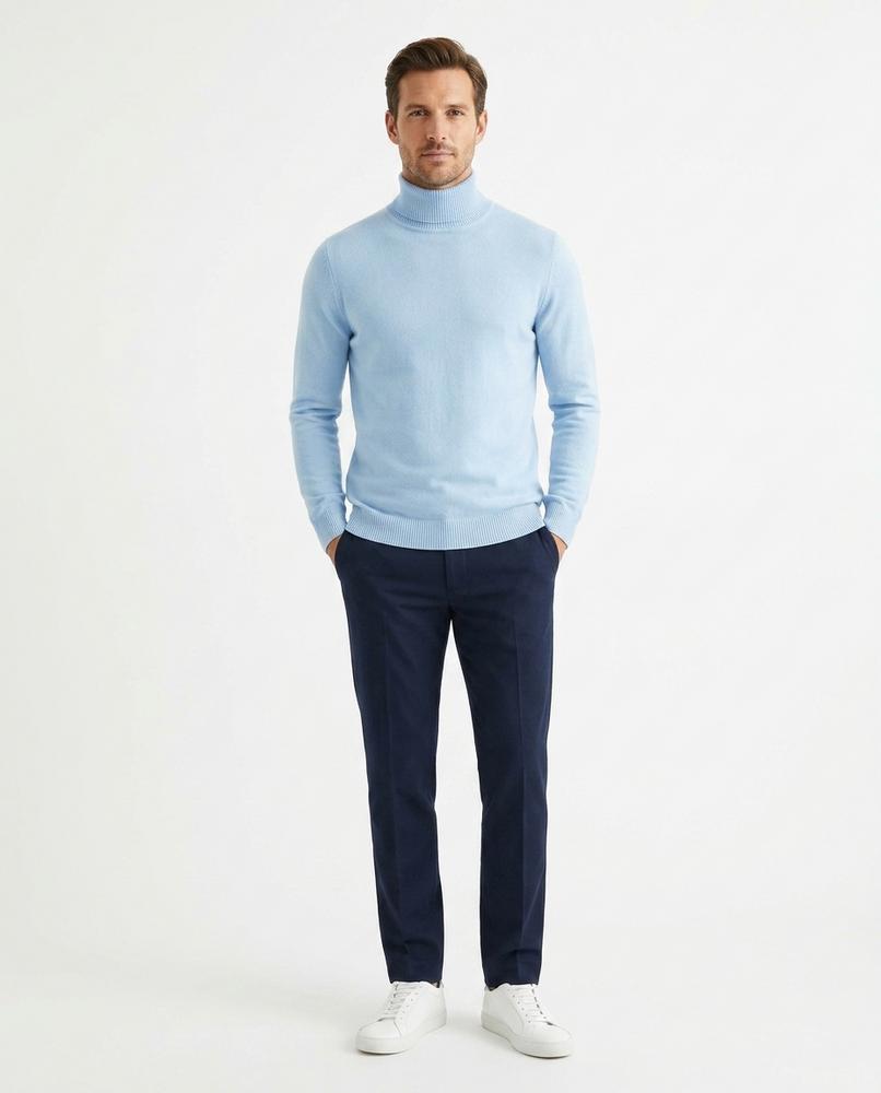 Nord Wear - Cumil | Fine-Knit Long-Sleeved Turtleneck Sweater Men