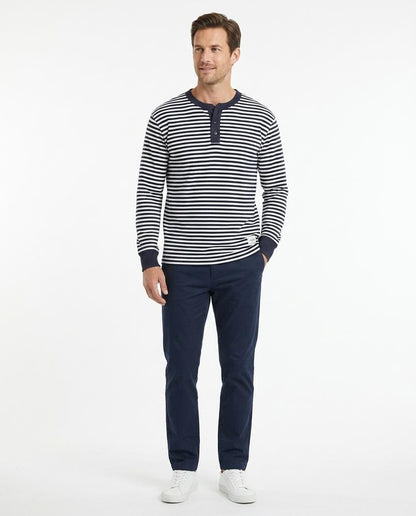 Nord Wear - Ruzom | Striped Henley Shirt Men