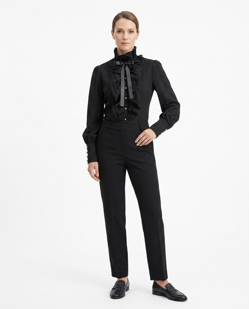 Nord Wear - Cibet | Ruffled High-Neck Blouse Women