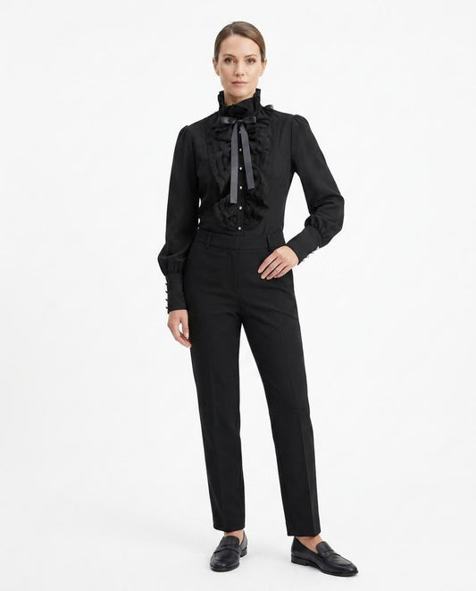 Nord Wear - Cibet | Ruffled High-Neck Blouse Women