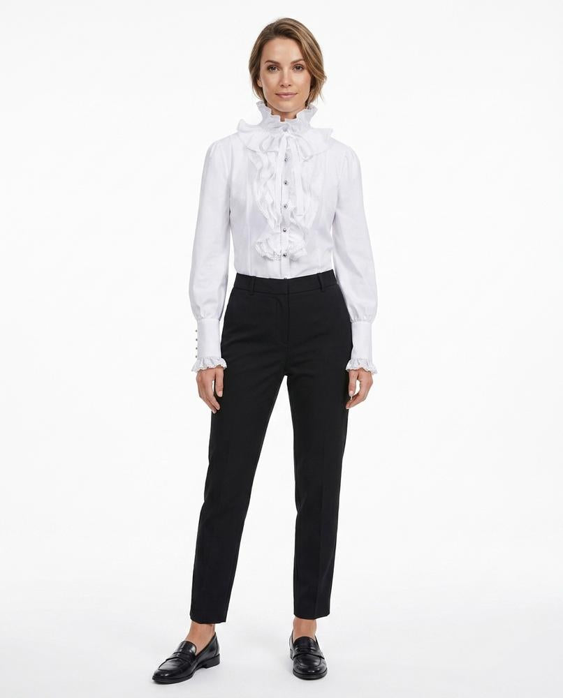 Nord Wear - Cibet | Ruffled High-Neck Blouse Women