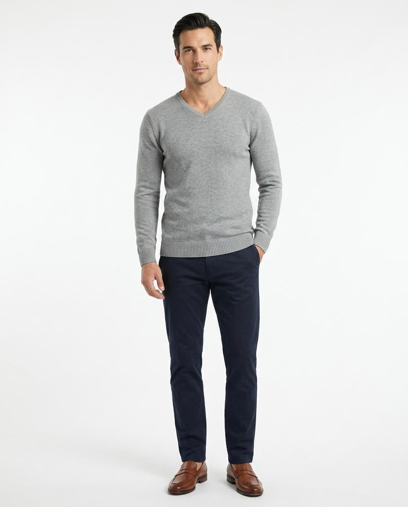Nord Wear - Masov | Fine-Knit V-Neck Sweater Men