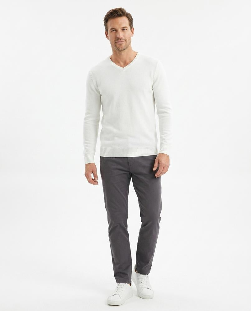 Nord Wear - Masov | Fine-Knit V-Neck Sweater Men
