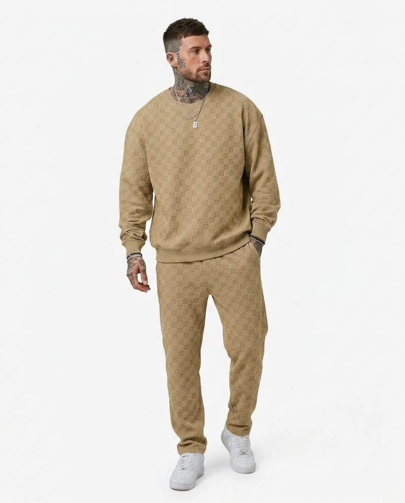 Nord Wear - Aebom | Jacquard Relaxed Fit Sweatshirt Men
