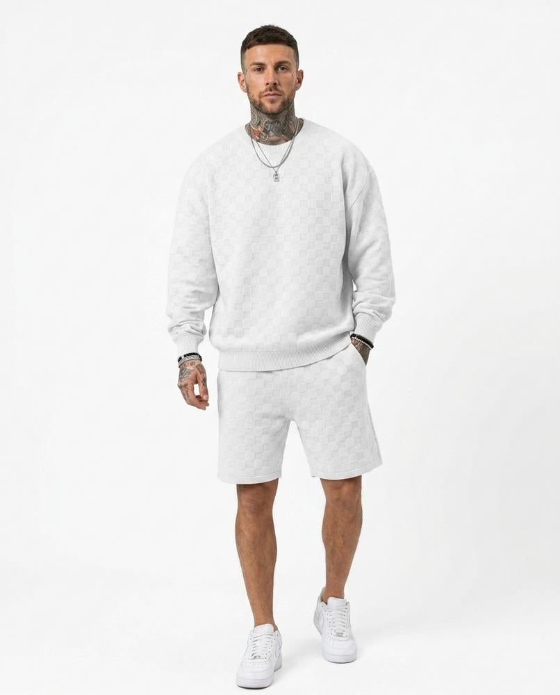 Nord Wear - Aebom | Jacquard Relaxed Fit Sweatshirt Men