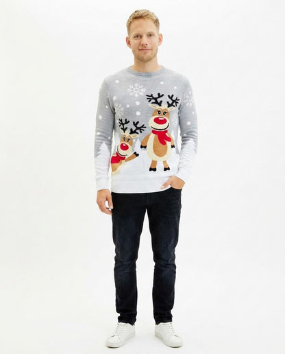 Nord Wear - Lusuk | Patterned Crew Neck Sweater Men