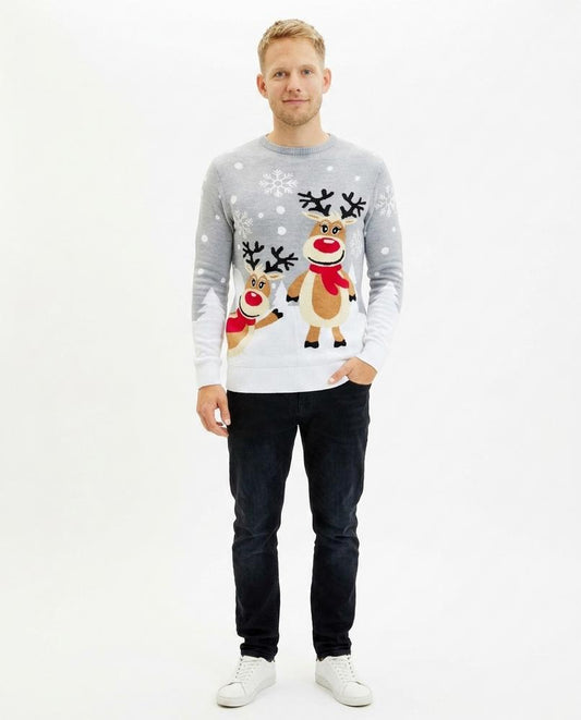 Nord Wear - Lusuk | Patterned Crew Neck Sweater Men