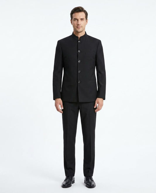 Nord Wear - Cokos | Mandarin Collar Single-Breasted Suit Men