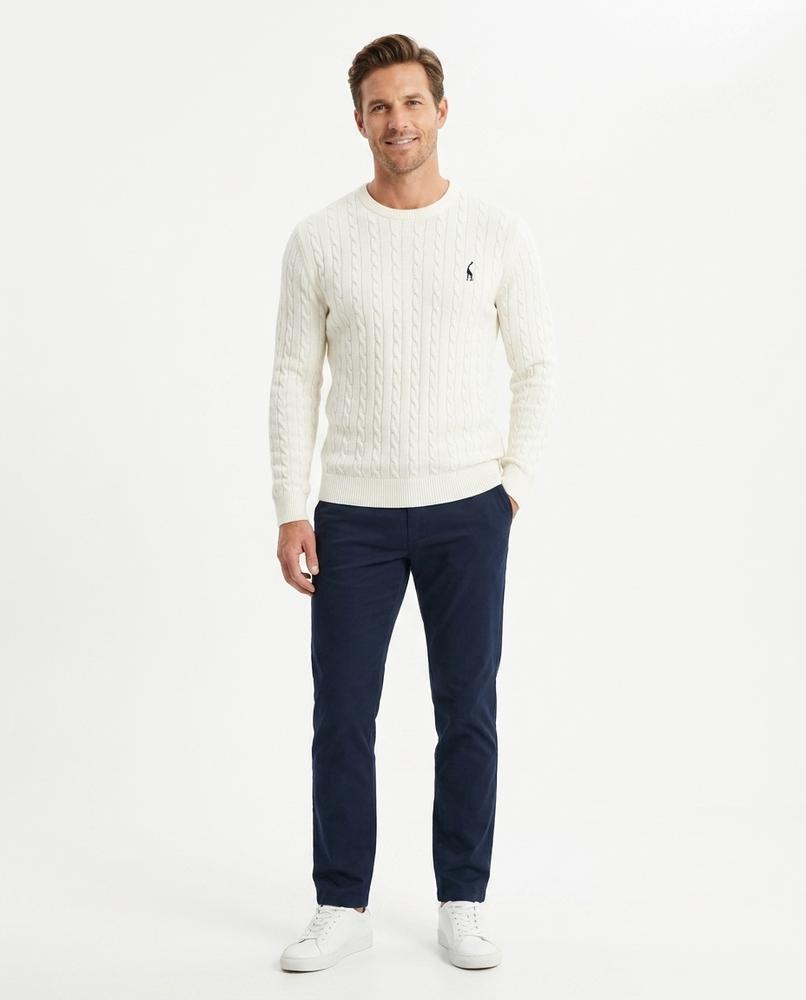 Nord Wear - Tepar | Cable-Knit Crewneck Sweater Men