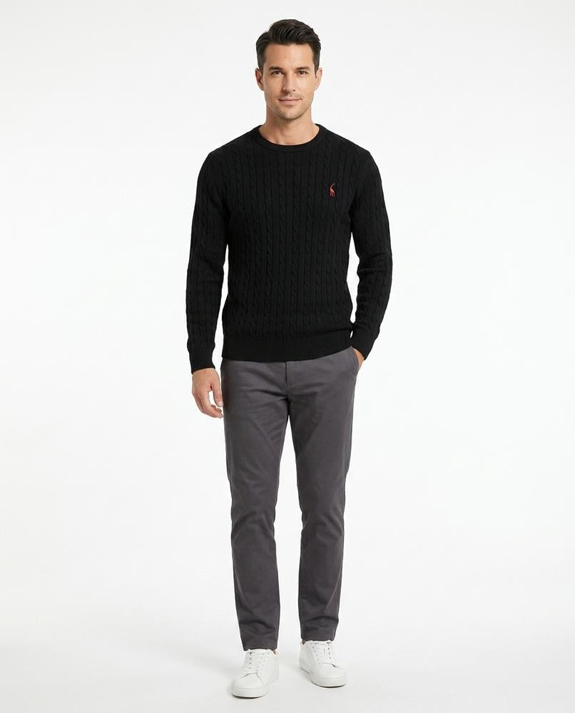 Nord Wear - Tepar | Cable-Knit Crewneck Sweater Men