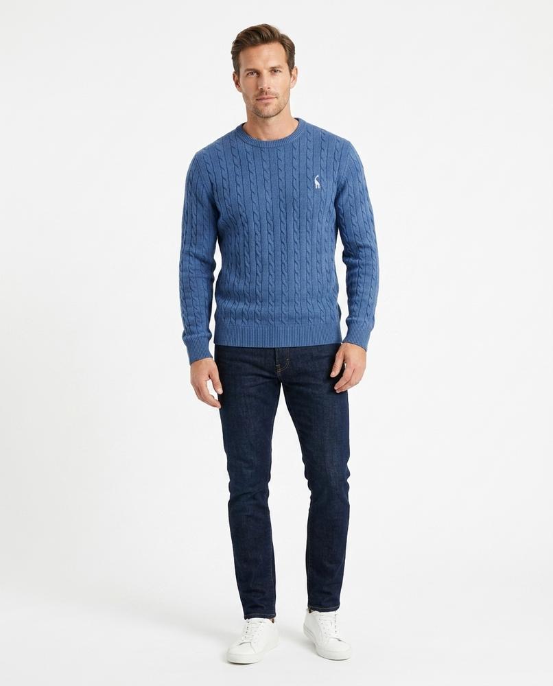 Nord Wear - Tepar | Cable-Knit Crewneck Sweater Men