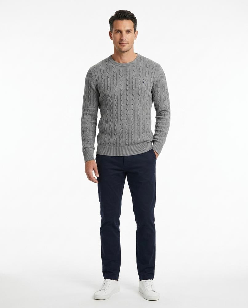 Nord Wear - Tepar | Cable-Knit Crewneck Sweater Men