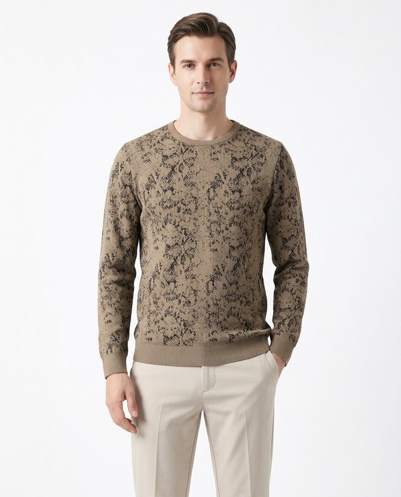 Nord Wear - Neter | Patterned Crewneck Sweater Men