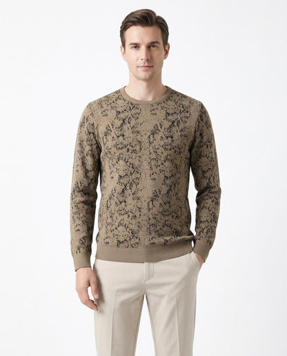 Nord Wear - Neter | Patterned Crewneck Sweater Men