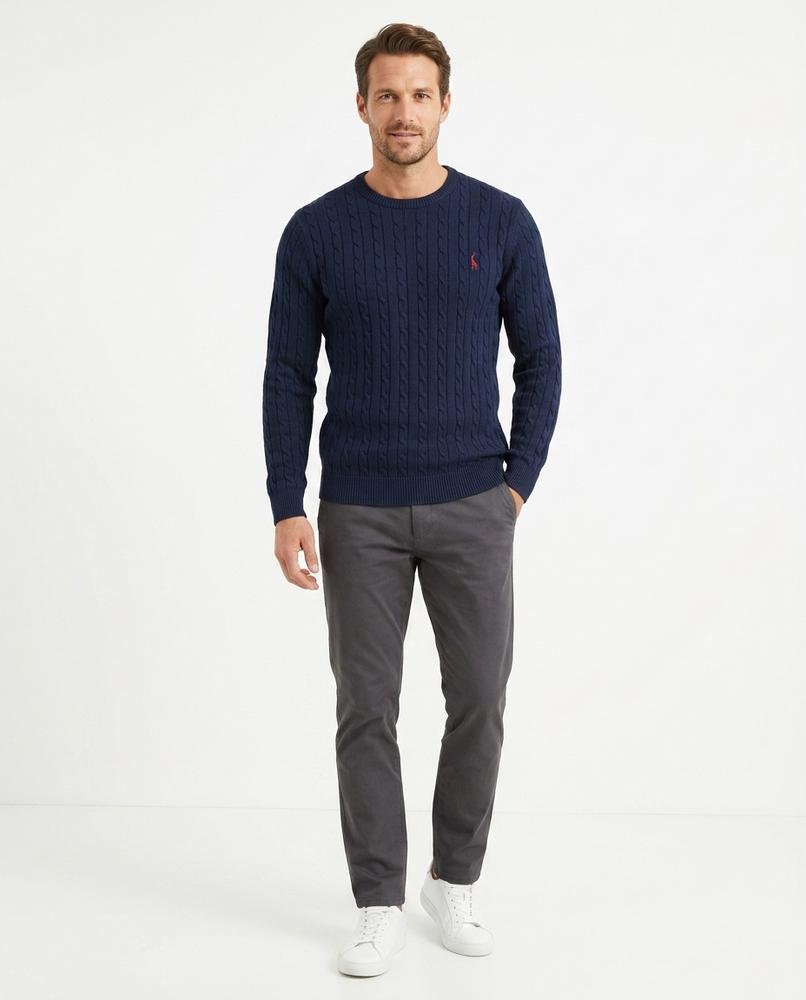 Nord Wear - Tepar | Cable-Knit Crewneck Sweater Men