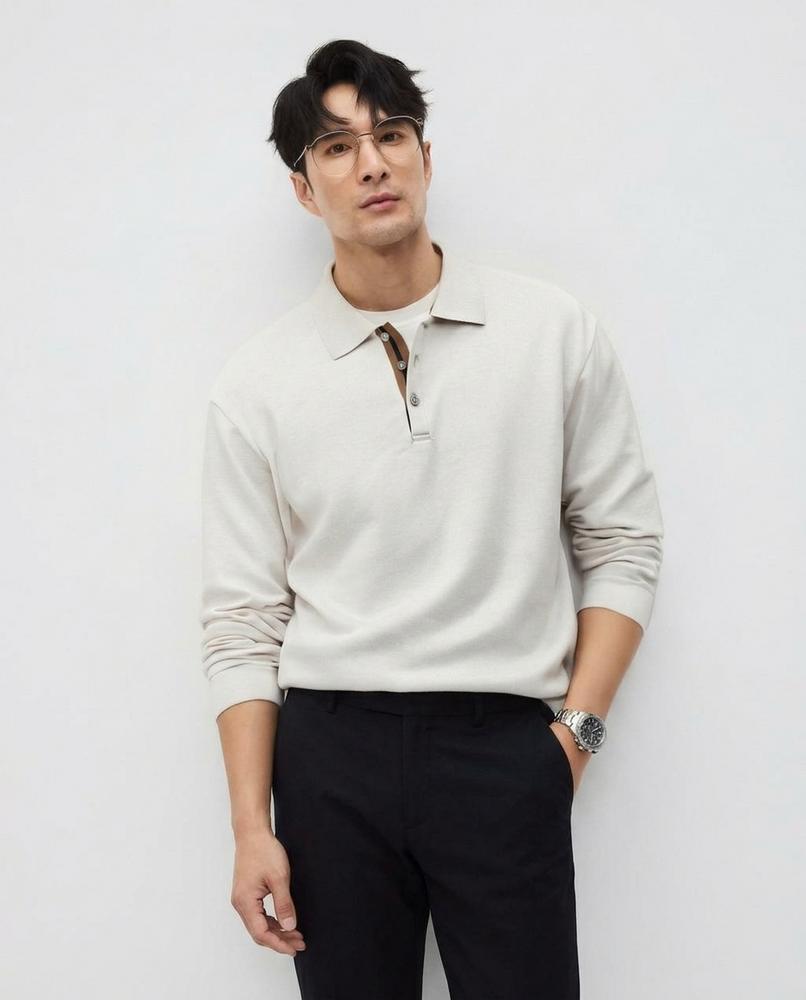 Nord Wear - Eolok | Long-Sleeved Polo-Collar Sweater Men