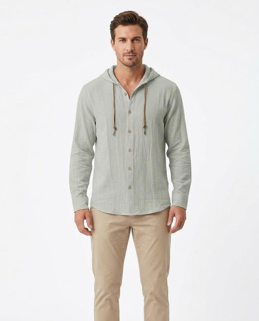 Nord Wear - Modid | Hooded Textured Shirt Men