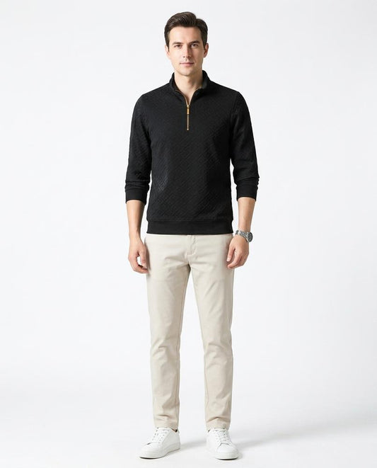 Nord Wear - Lusur | Quilted Quarter-Zip Sweater Men