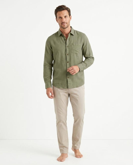Nord Wear - Yewel | Linen Stone-Washed Shirt Men