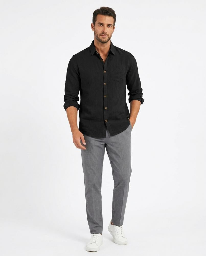 Nord Wear - Yewel | Linen Stone-Washed Shirt Men