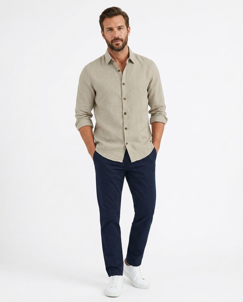 Nord Wear - Yewel | Linen Stone-Washed Shirt Men