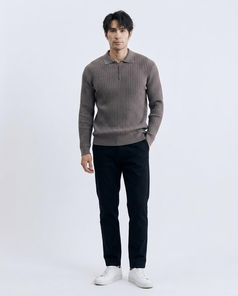 Nord Wear - Yagus | Ribbed Quarter-Zip Sweater Men
