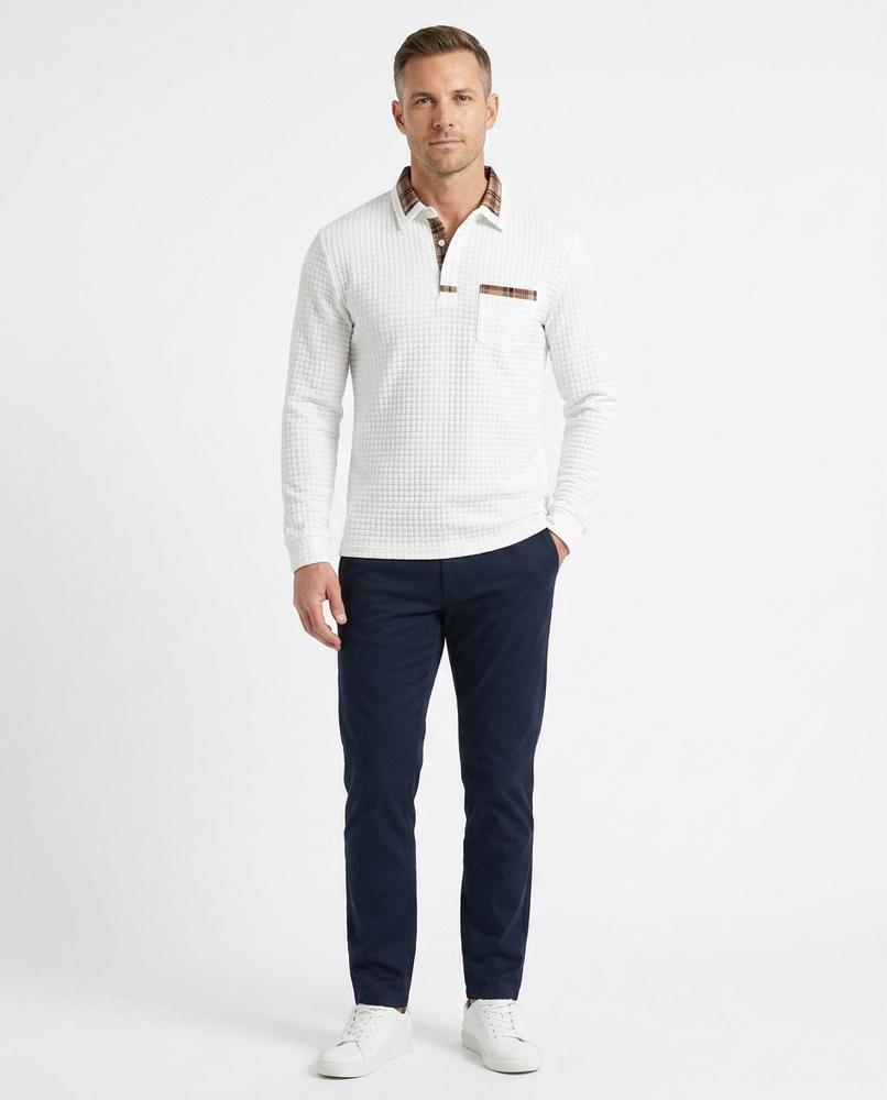 Nord Wear - Rufik | Quilted Contrast-Trimmed Sweater Men