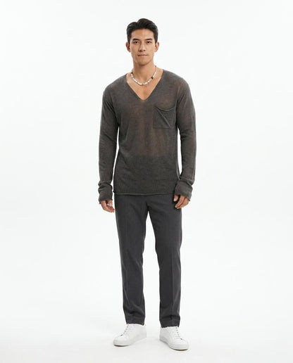 Nord Wear - Temar | V-Neck Long-Sleeve Sweater Men