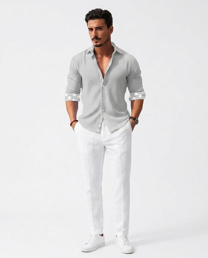 Nord Wear - Zipas | Textured Long-Sleeved Shirt Men