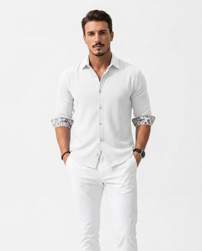 Nord Wear - Zipas | Textured Long-Sleeved Shirt Men