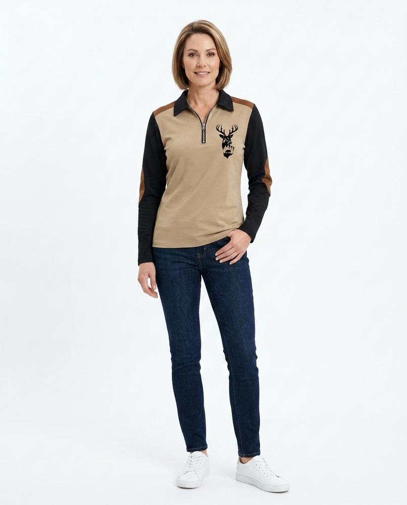 Nord Wear - Vuzav | Quarter-Zip Color-Blocked Sweatshirt Men