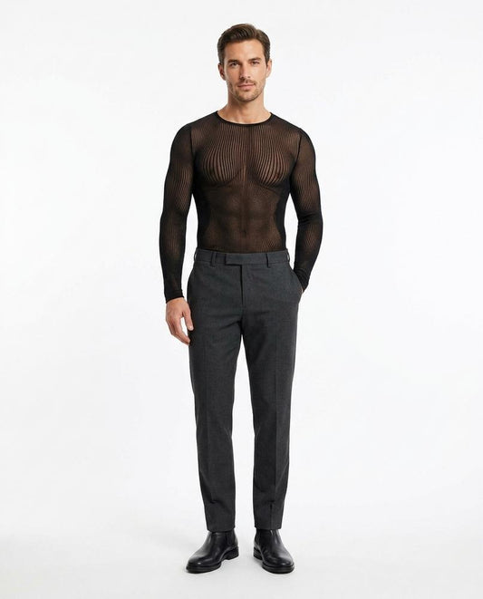 Nord Wear - Sowen | Sheer Striped Top Men
