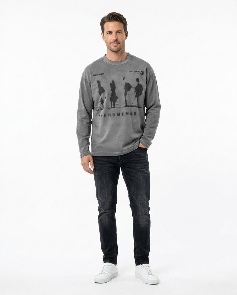 Nord Wear - Rumov | Printed Washed Sweatshirt Unisex
