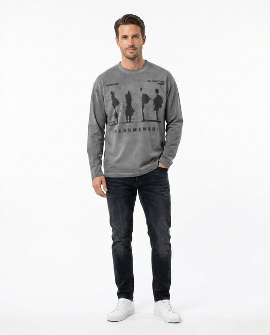 Nord Wear - Rumov | Printed Washed Sweatshirt Unisex