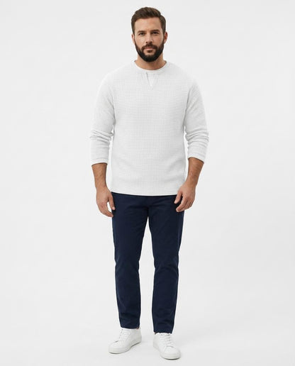Nord Wear - Tovar | Textured Split-Neck Sweater Men