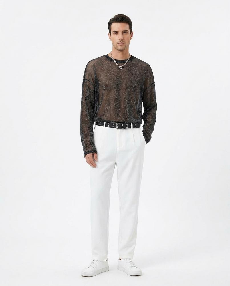 Nord Wear - Vivud | Sheer Glittered Shirt Men