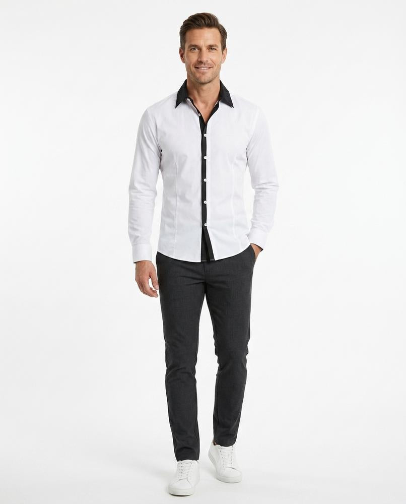 Nord Wear - Towud | Two-Tone Slim Fit Shirt Men
