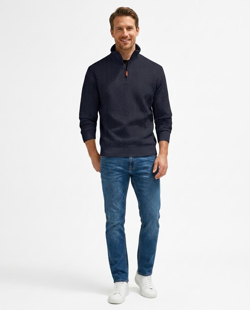 Nord Wear - Euvad | Textured Quarter-Zip Sweater Men