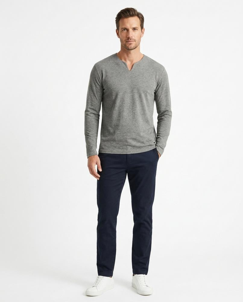 Nord Wear - Vifal | Long-Sleeved Slim-Fit T-Shirt Men