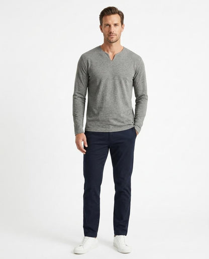 Nord Wear - Vifal | Long-Sleeved Slim-Fit T-Shirt Men