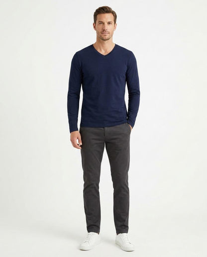 Nord Wear - Vifal | Long-Sleeved Slim-Fit T-Shirt Men
