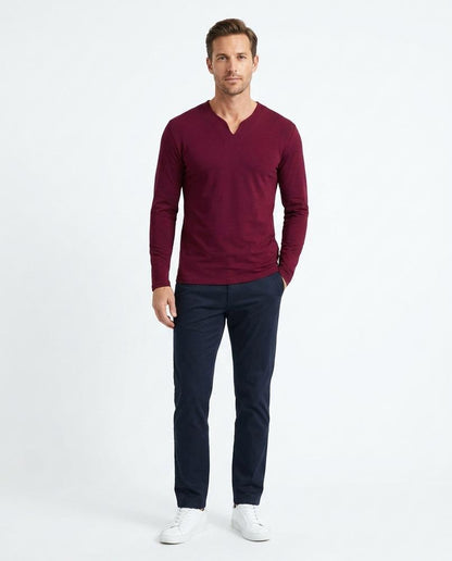 Nord Wear - Vifal | Long-Sleeved Slim-Fit T-Shirt Men