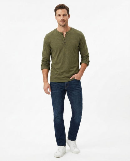 Nord Wear - Aupod | Button-Placket Long-Sleeved Shirt Men