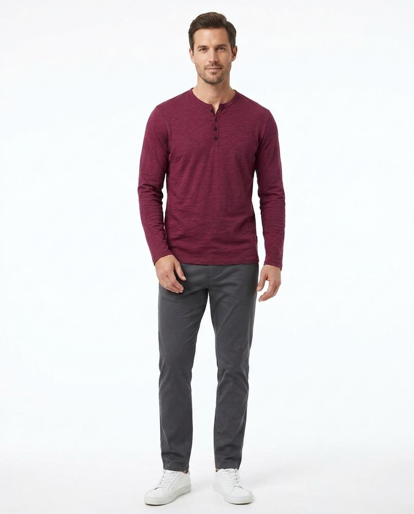 Nord Wear - Aupod | Button-Placket Long-Sleeved Shirt Men