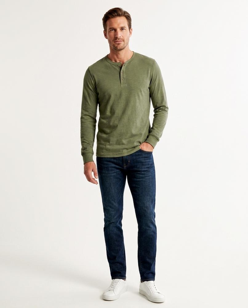 Nord Wear - Dupok | Long-Sleeved Buttoned Placket T-Shirt Men
