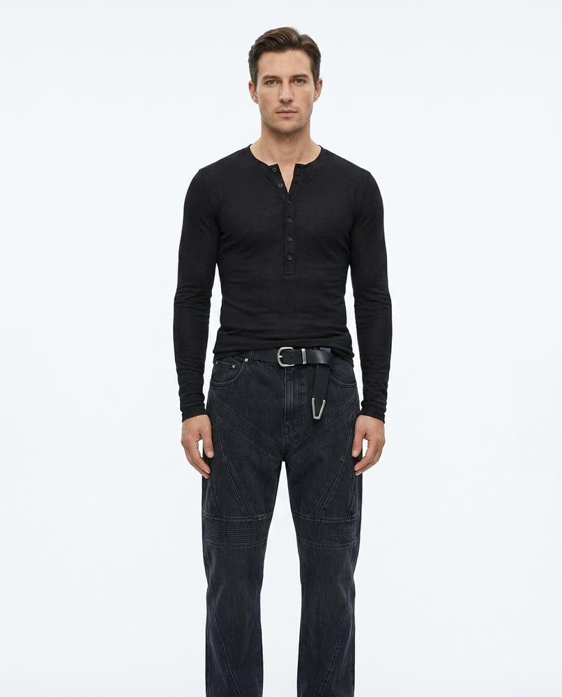 Nord Wear - Tedes | Button-Placket Lightweight T-Shirt Men