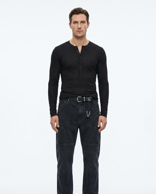 Nord Wear - Tedes | Button-Placket Lightweight T-Shirt Men